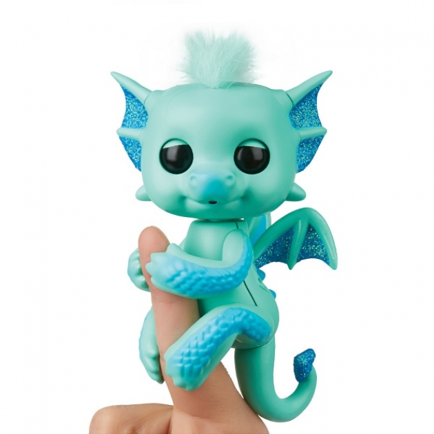 Интерактивная игрушка fingerlings дракон ноа 12 см Wowwee 3582