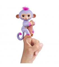 Интерактивная обезьянка сидней цвет пурпур и розовая 12 см WowWee 3721...