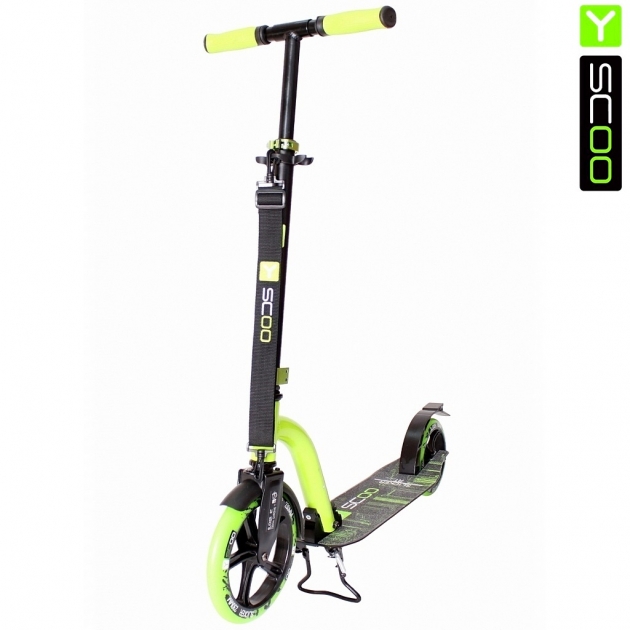 Самокат Y-scoo rt 230 slicker new technology green 5751