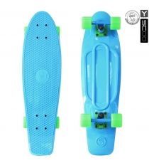 Скейтборд Y-scoo big fishskateboard 27 винил 68 6х19 blue/green 402 b 5931