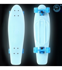 Скейтборд Y-scoo big fishskateboard glow 27 винил 68 6х19 blue/blue 402e b 5940