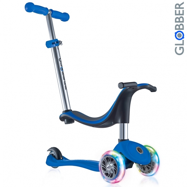 Самокат Y-scoo globber evo 4 in1 dark blue 452 100 6479