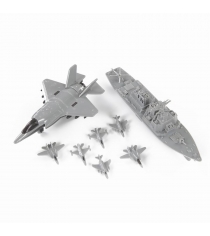 Игровой набор мини мания военный самолет с кораблем Yako Toys М6215...
