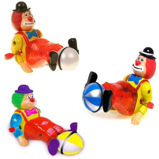 Заводная игрушка Z WindUps Крутящийся клоун Чарли 7.5 см 9070235