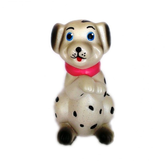 Резиновая игрушка собачка далматинец 9 см ПКФ Игрушки СИ-426