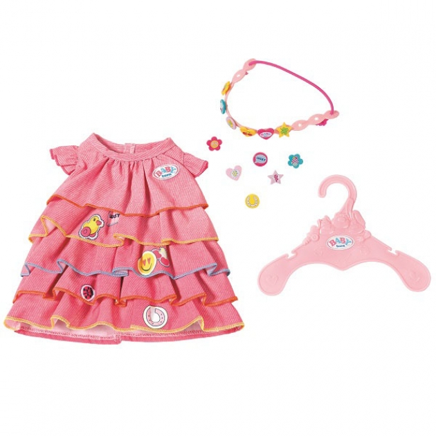 Платье с аксессуарами для baby born 43 см Zapf Creation 824-481