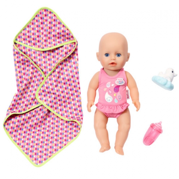 Кукла baby born для игры в воде 32 см Zapf Creation 825-341