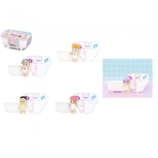 Игровой набор baby secrets кукла с ванночкой 6 см Zapf Creation 930-137