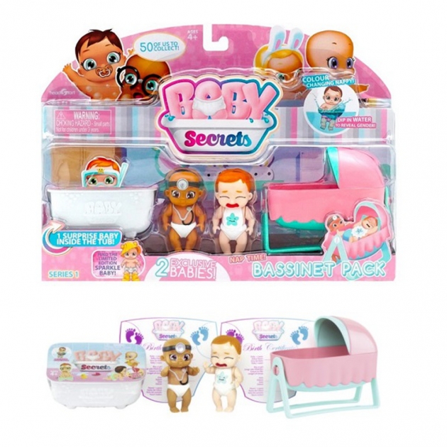 Игровой набор с колыбелью baby secrets Zapf Creation 930-168