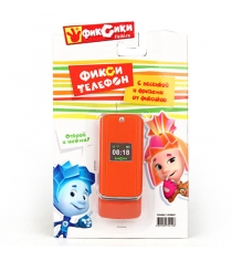 Детский телефон фиксики оранжевый Затейники GT8667