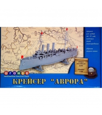 Сборная модель крейсер аврора 147 деталей 1:400 Огонек 181...