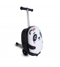 Самокат чемодан flyte панда полли zinc zc04465