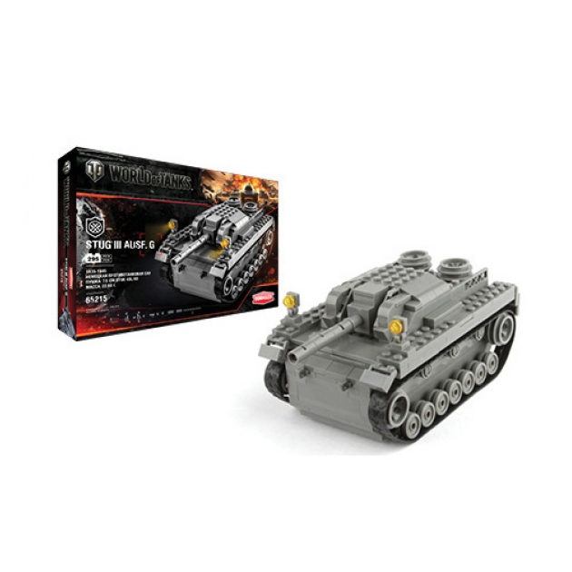 Конструктор world of tanks stug iii ausf g 299 деталей Zormaer 65215