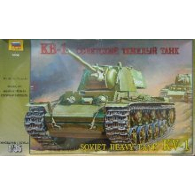 Советский тяжелый танк кв 1 Zvezda 3539