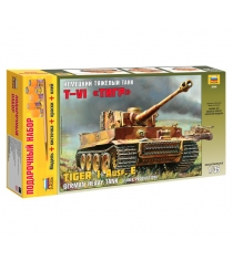 Подарочный набор с моделью для сборки тяжелый танк т vi тигр 1:35 Звезда 3646П