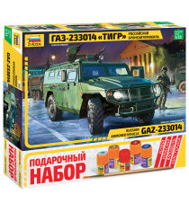 Модель для склеивания Zvezda 3668п бронеавтомобиль газ тигр...