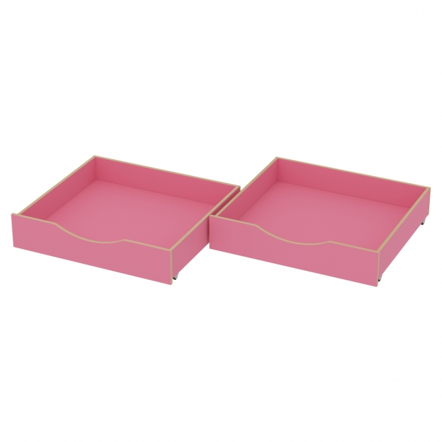 Ящик к кровати sd-100 цвет розовый